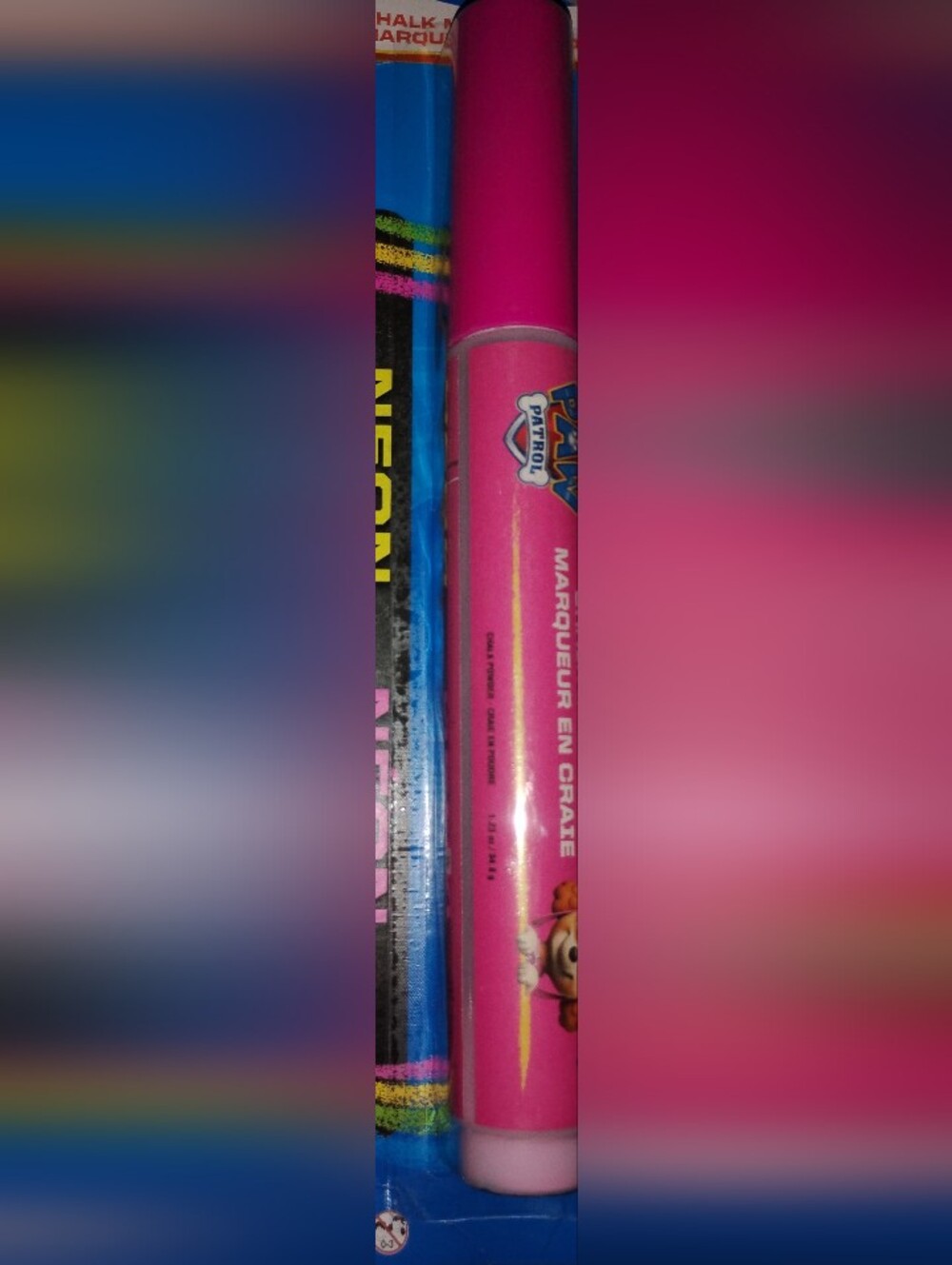 Skye Paw Patrol Pink Jumbo Chalk